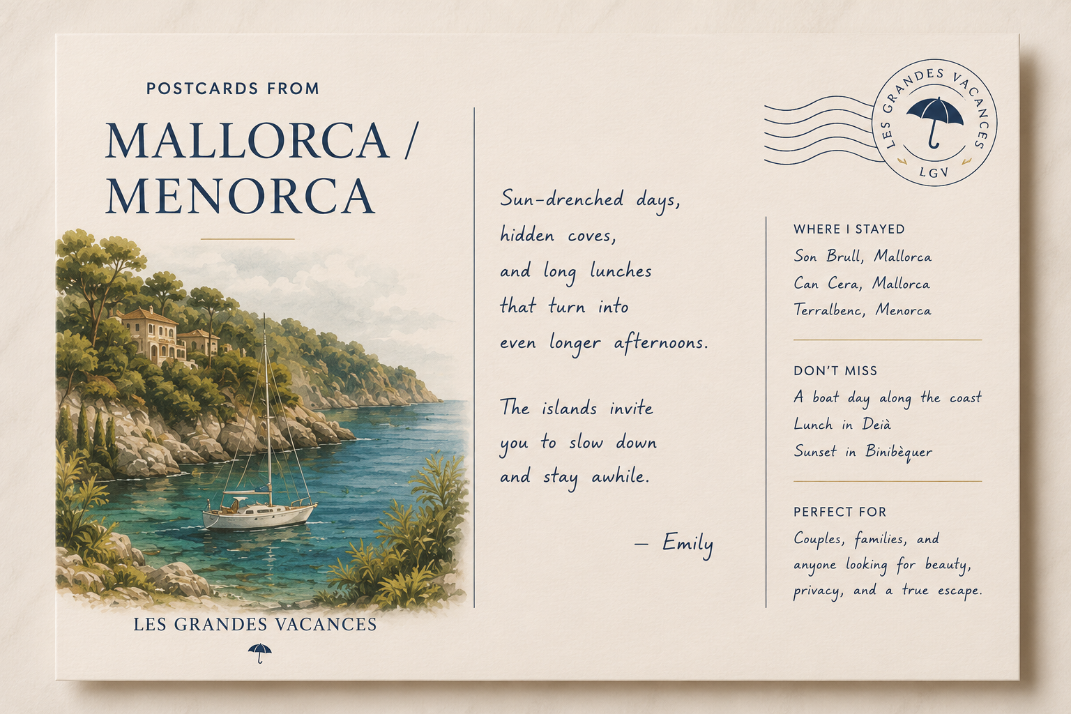 A family trip to Mallorca &amp; Menorca