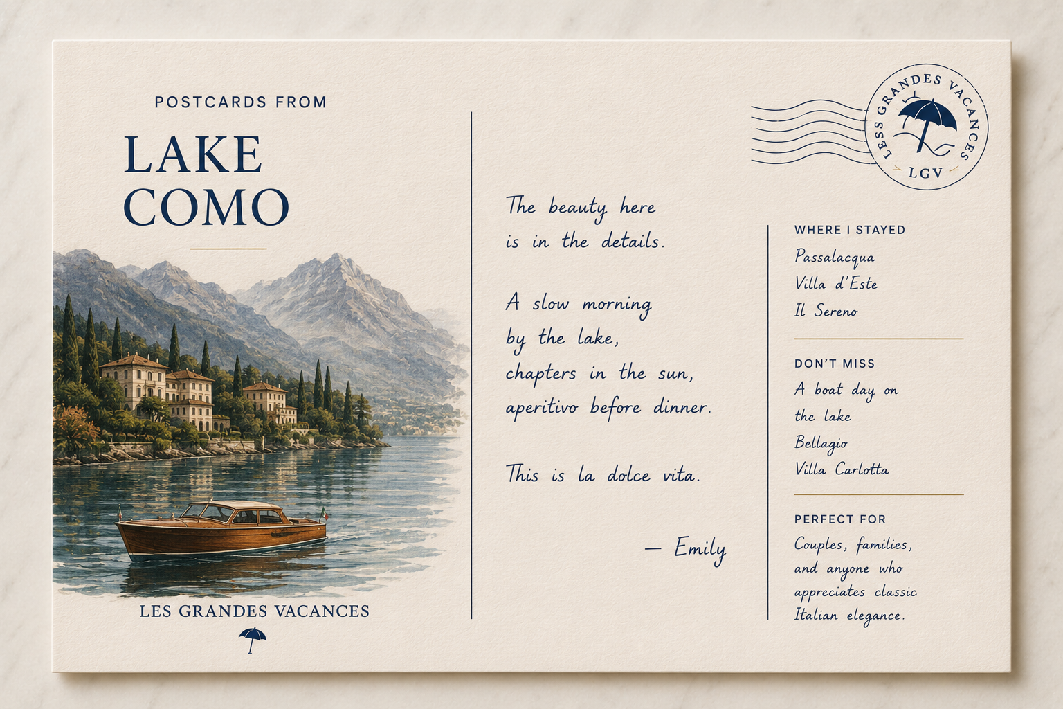 Life on Lake Como