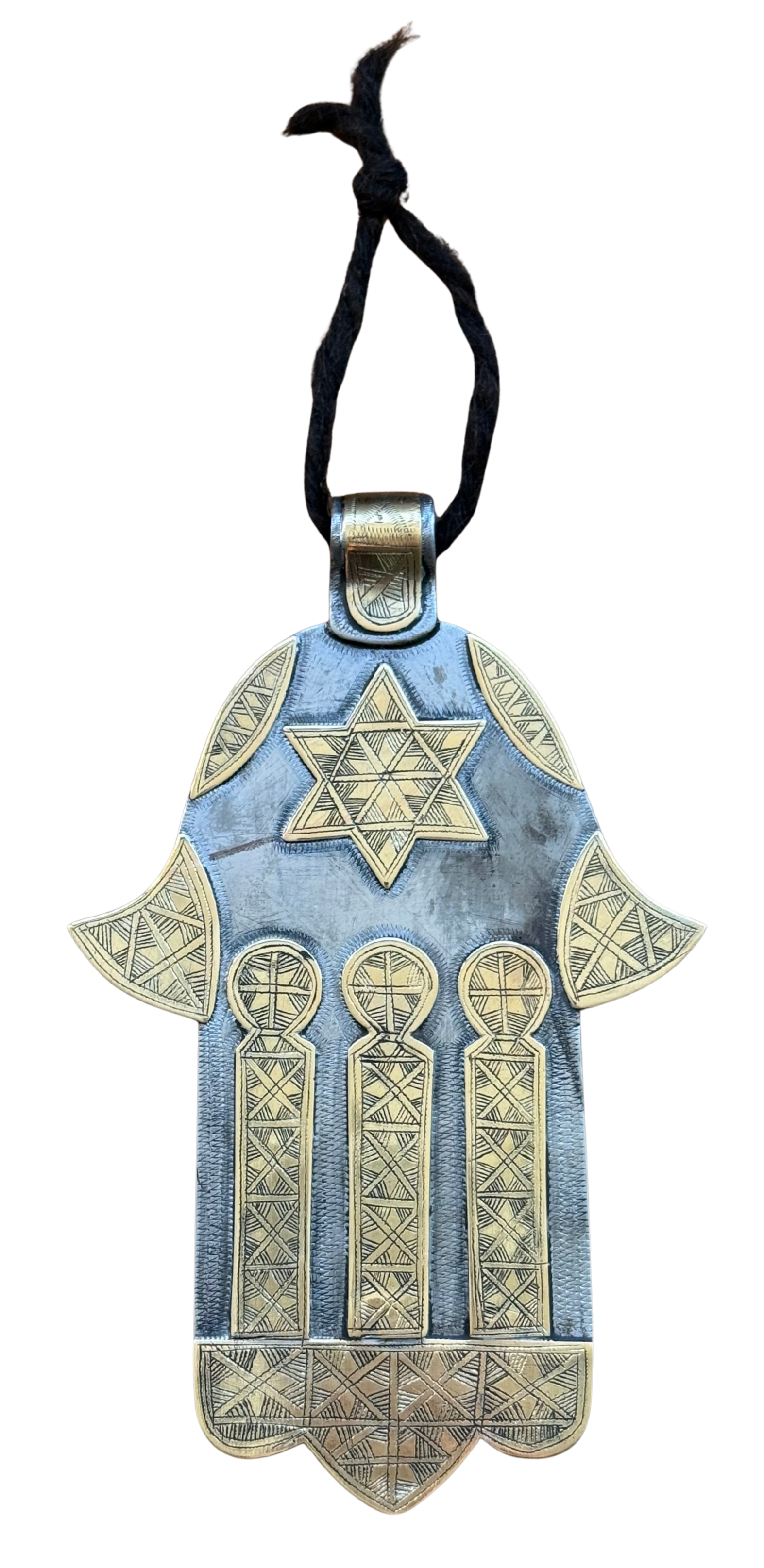 Hamsa Amulet with Hexagram