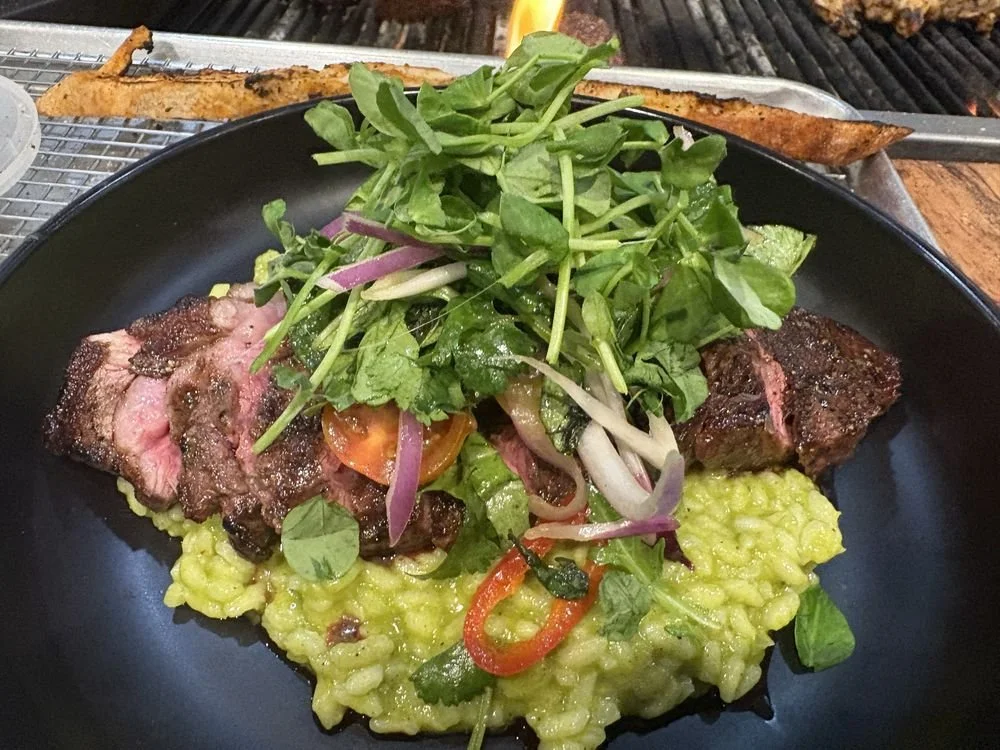 steak over saffron risotto.jpg