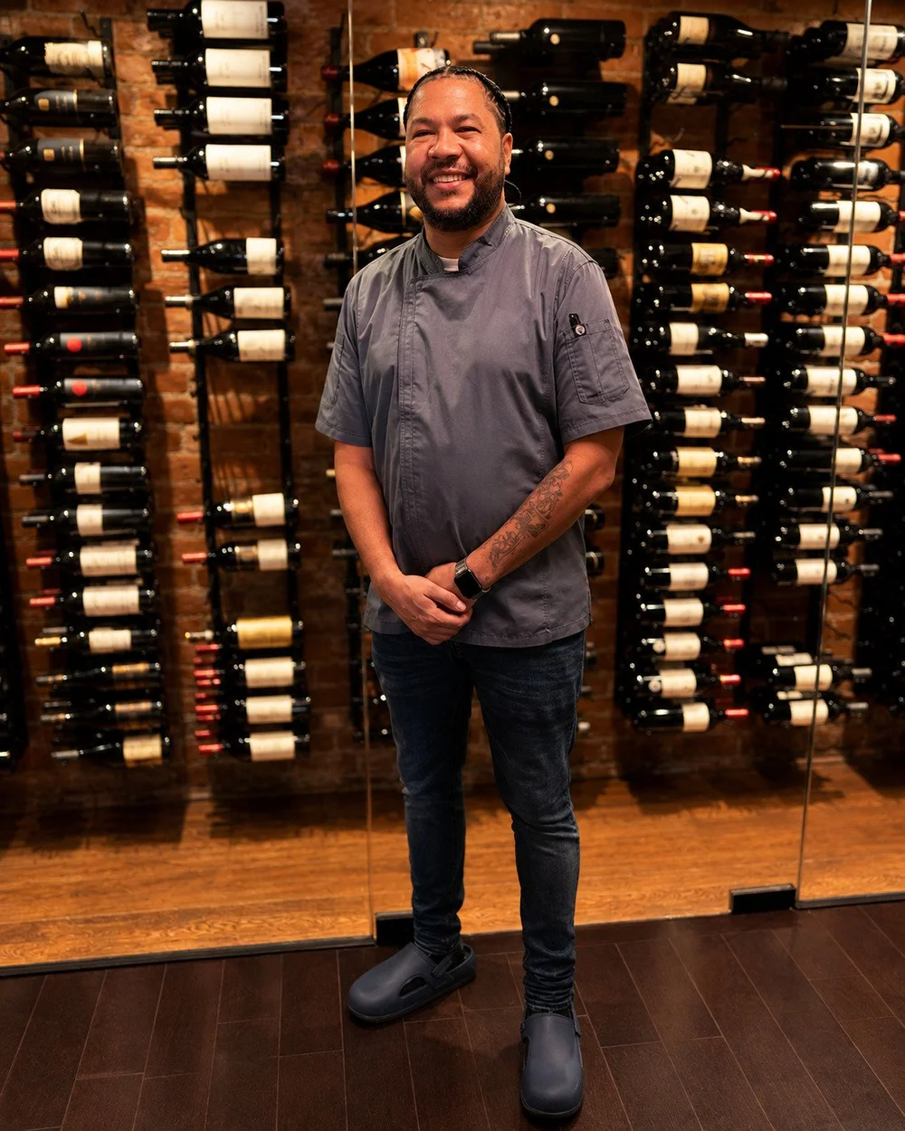 The chef at Bohemia Detroit