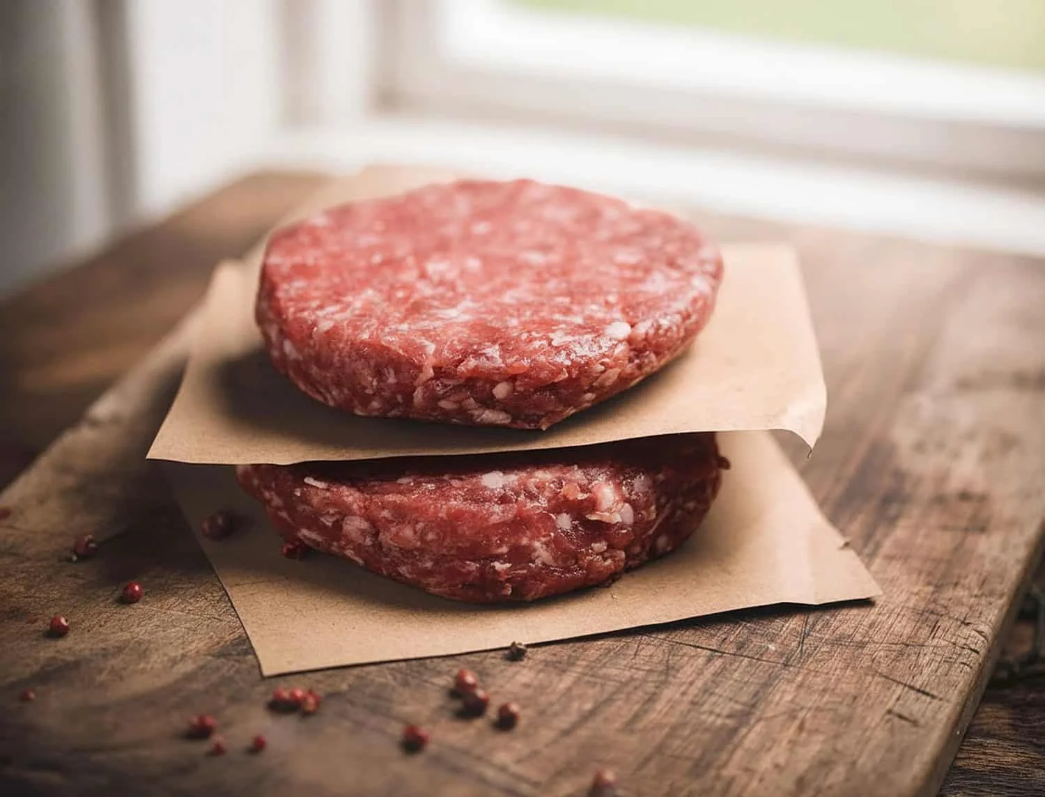 Venison burgers