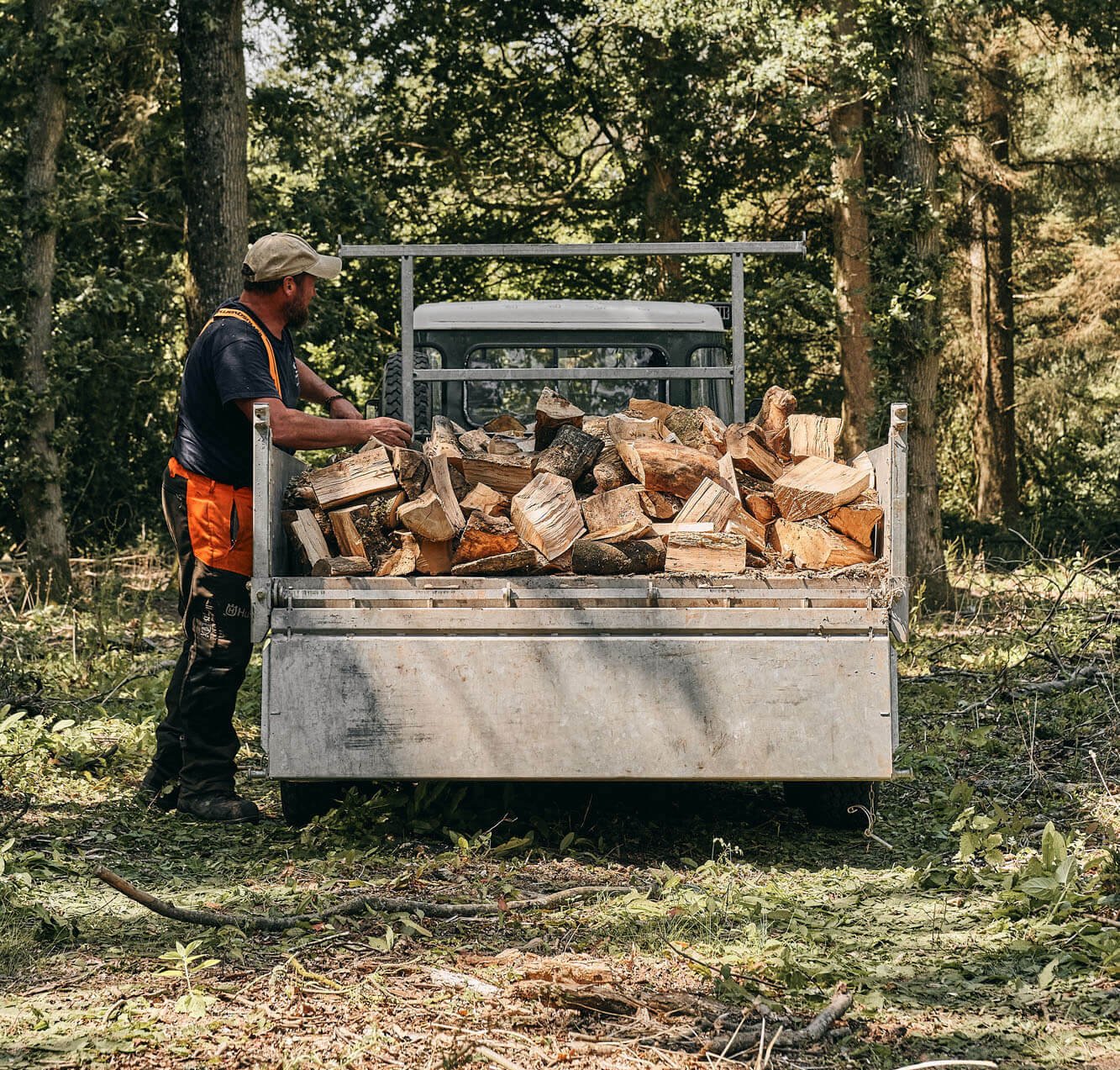 Seasoned Logs – 3 Cubic Metres