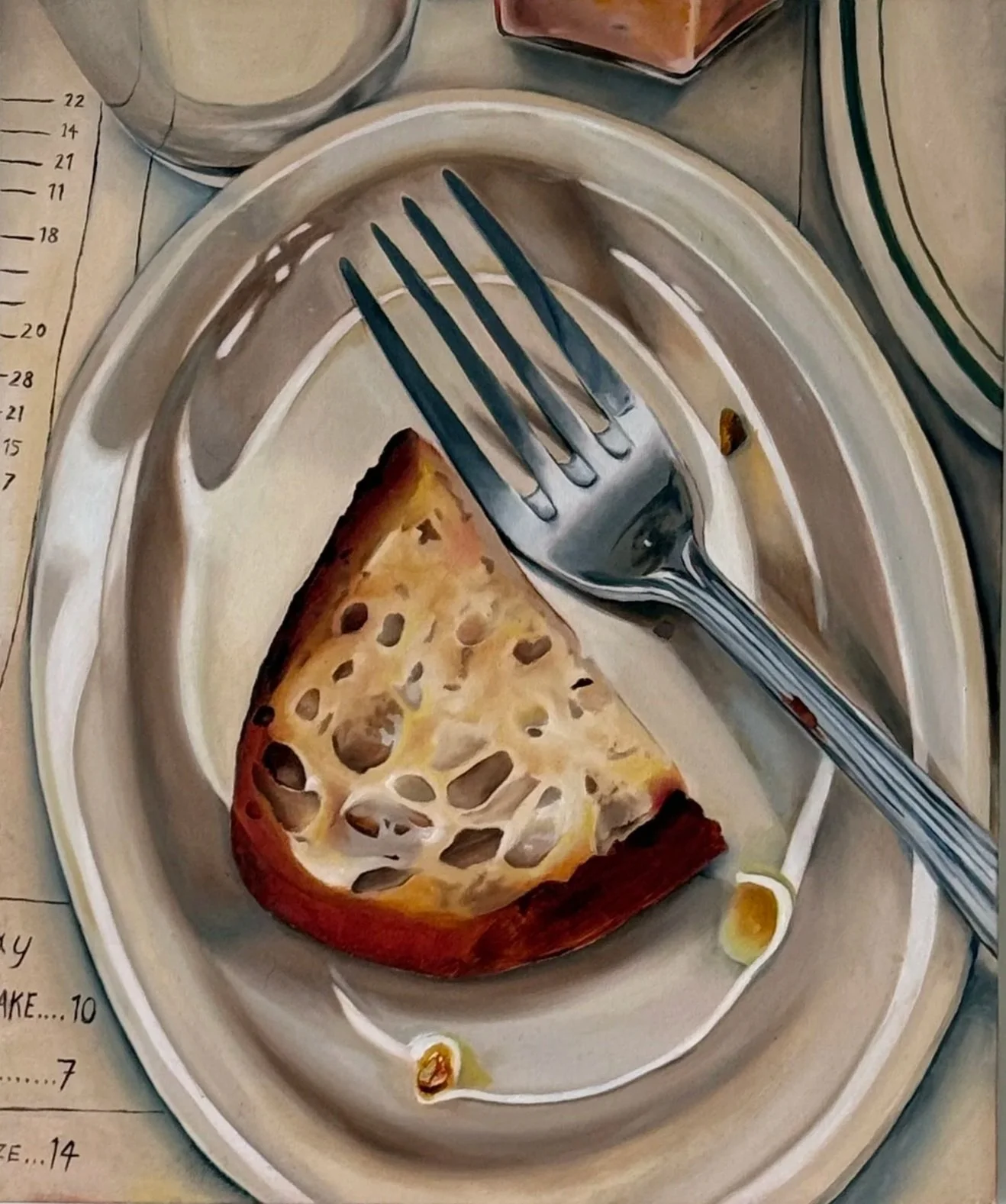 "Saucer" 20x24 Oil on canvas