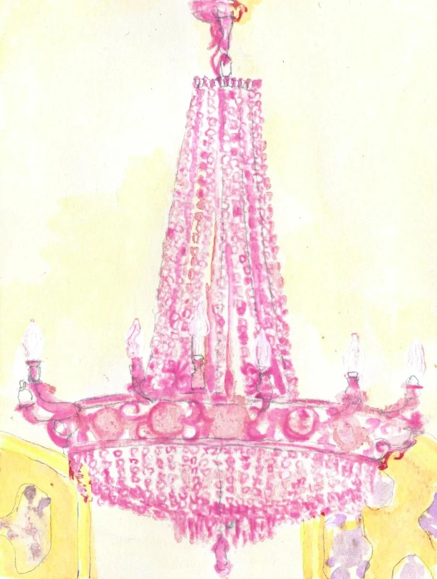 Chandelier in Casa Batlló (2026) Mixed media