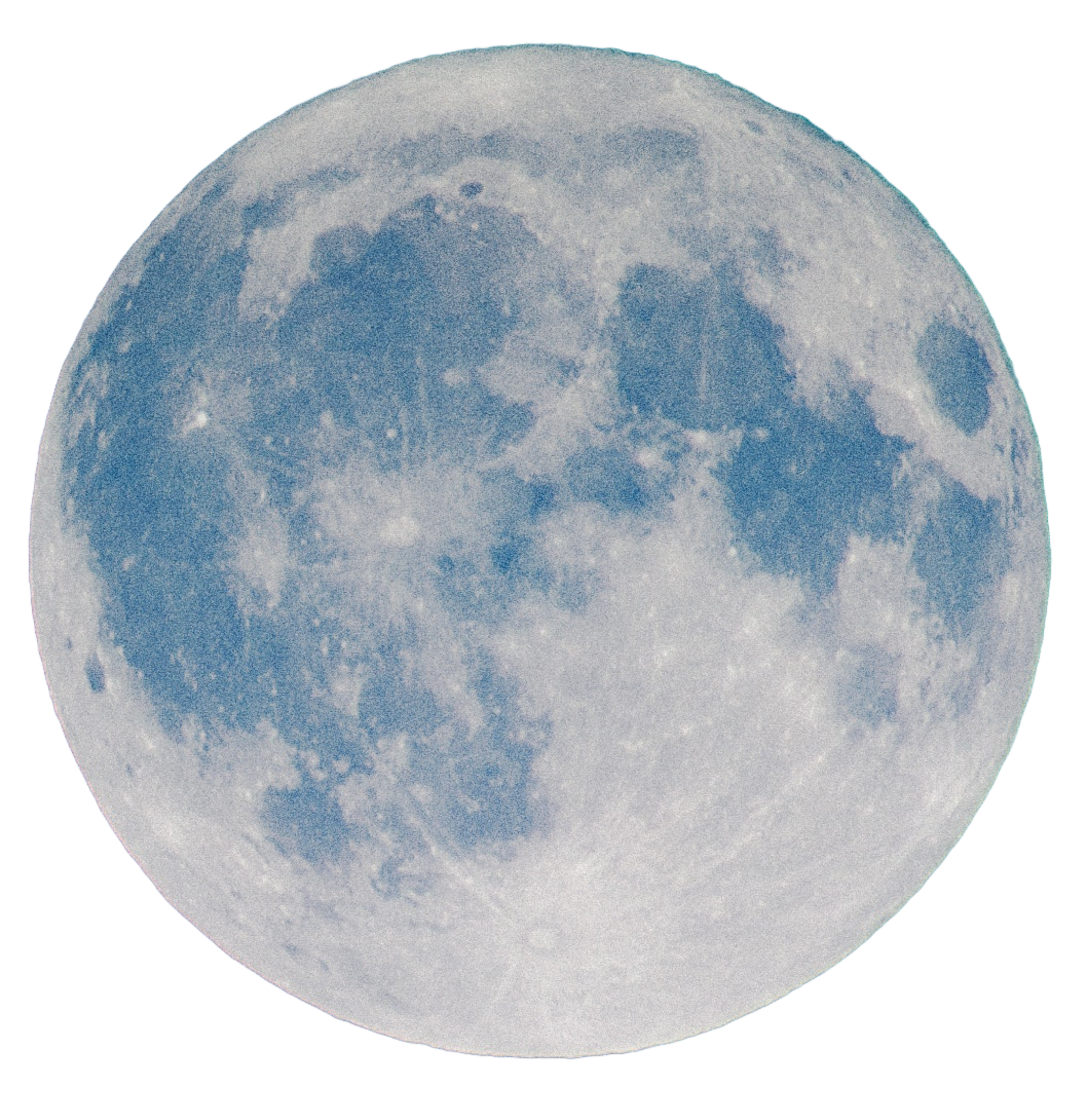 Close-up of the moon with visible craters and textured surface showing a portion of its full round shape.