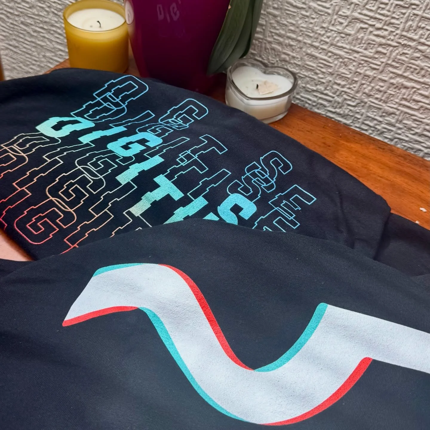 Lovely delivery today! After many years it&rsquo;s good to see some merch being printed again! Now available on our website! X