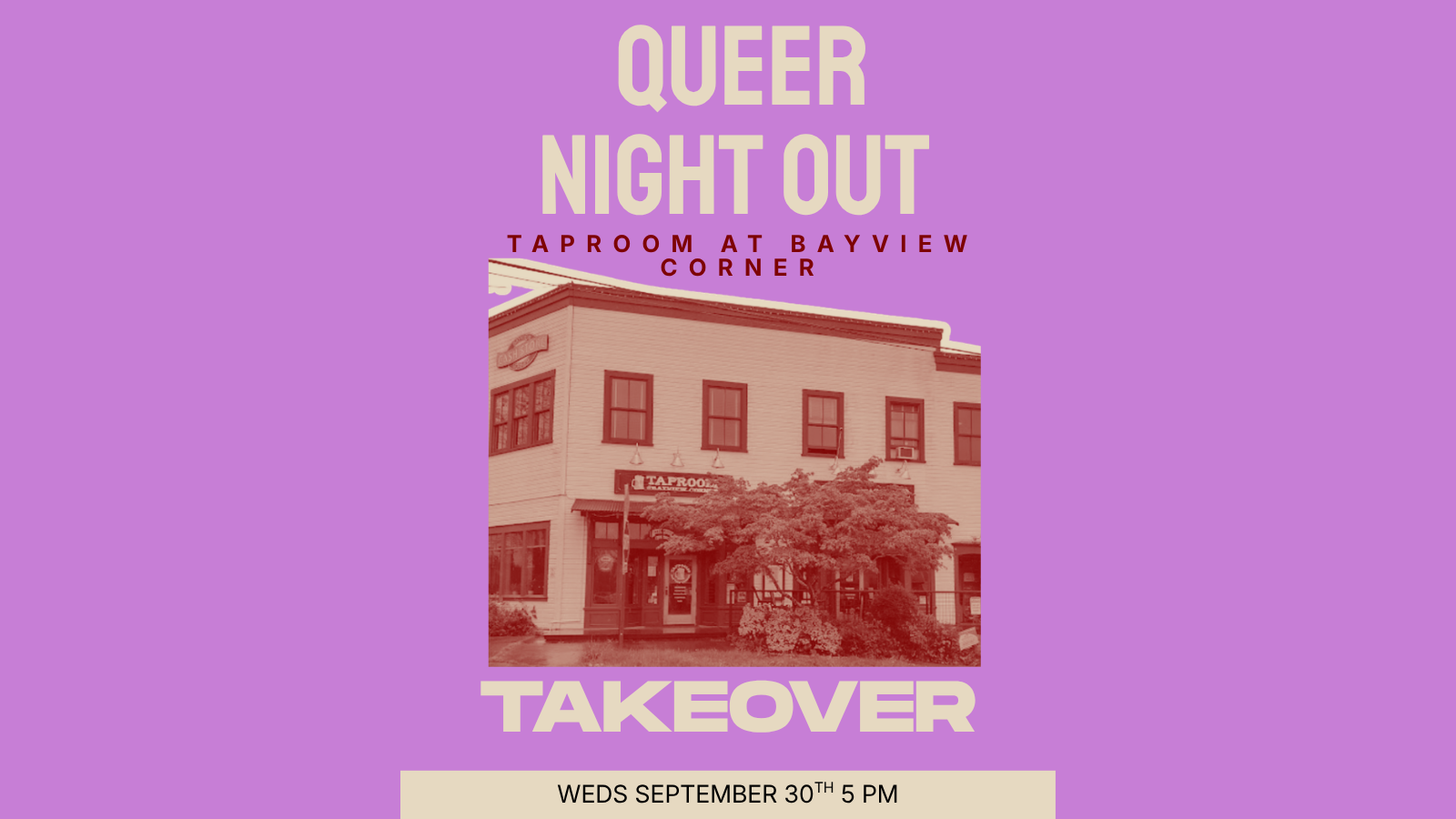 Queer night out takeover!