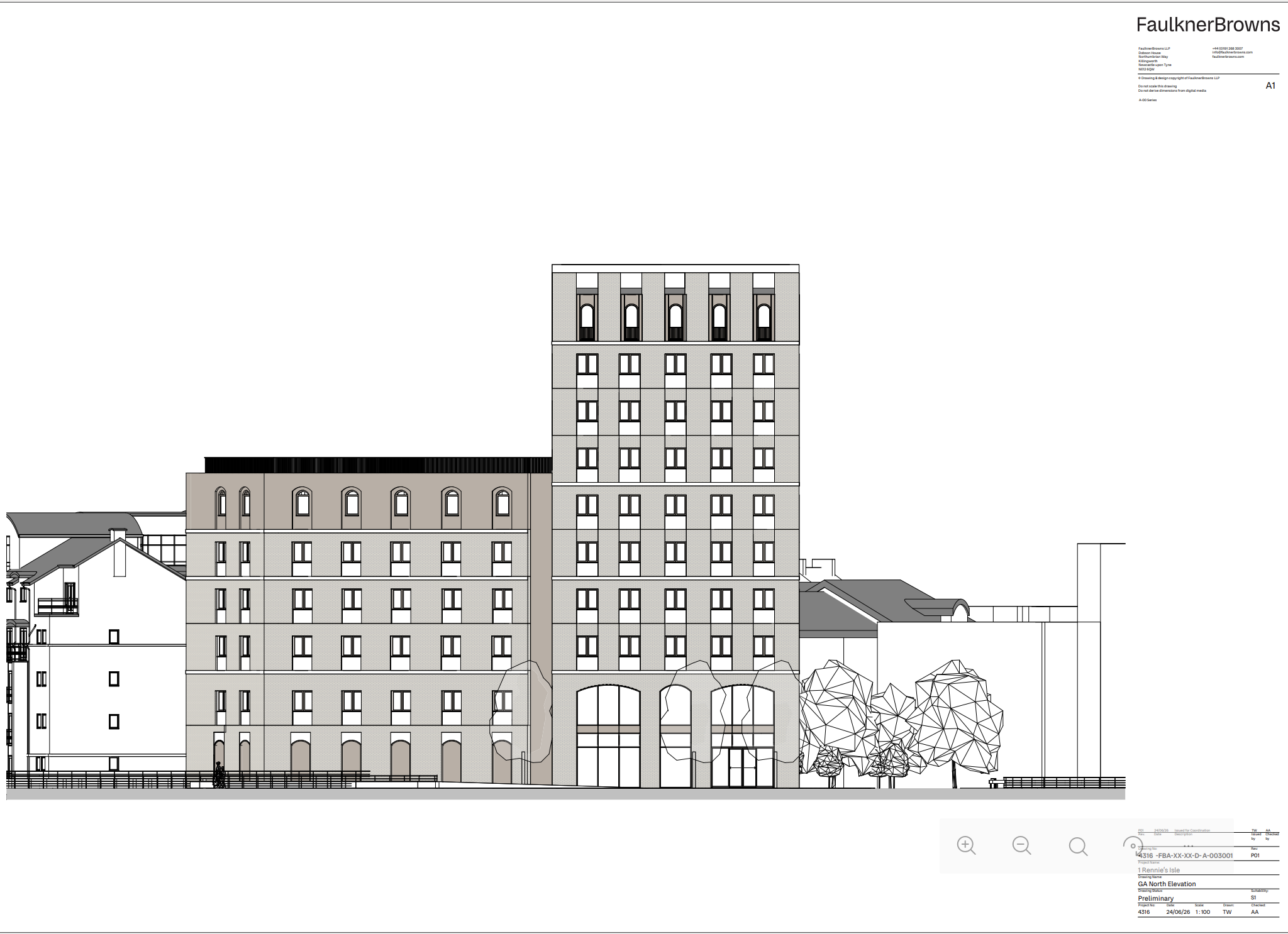 GA North Elevation