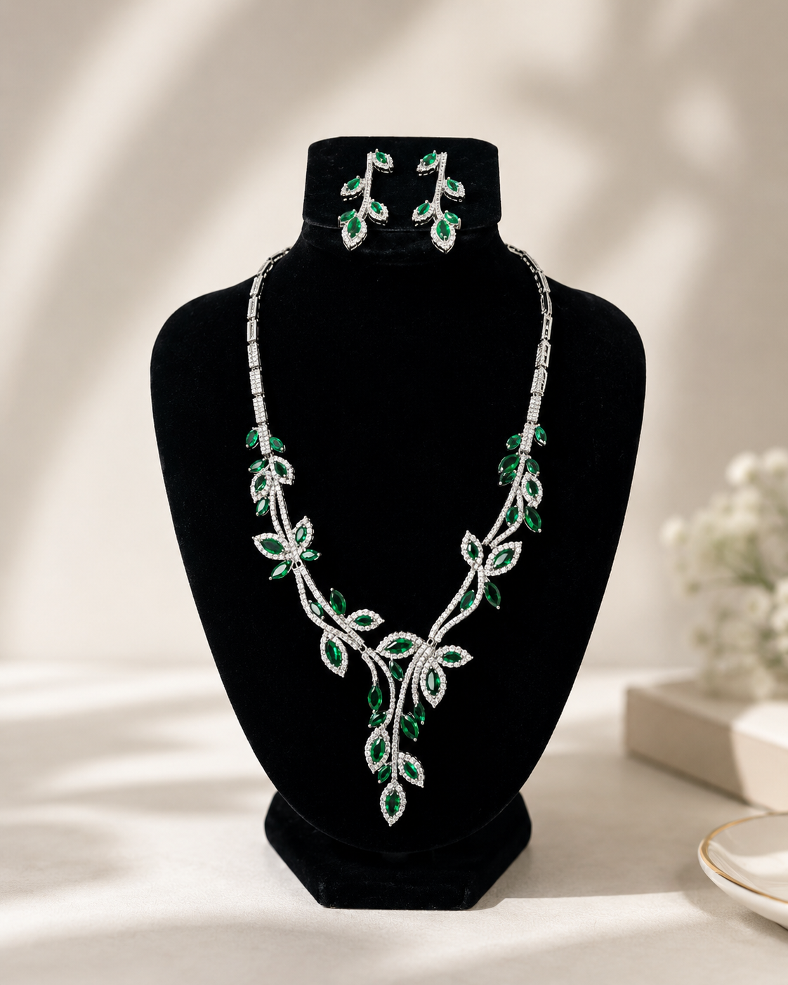 Emerald Green Petals