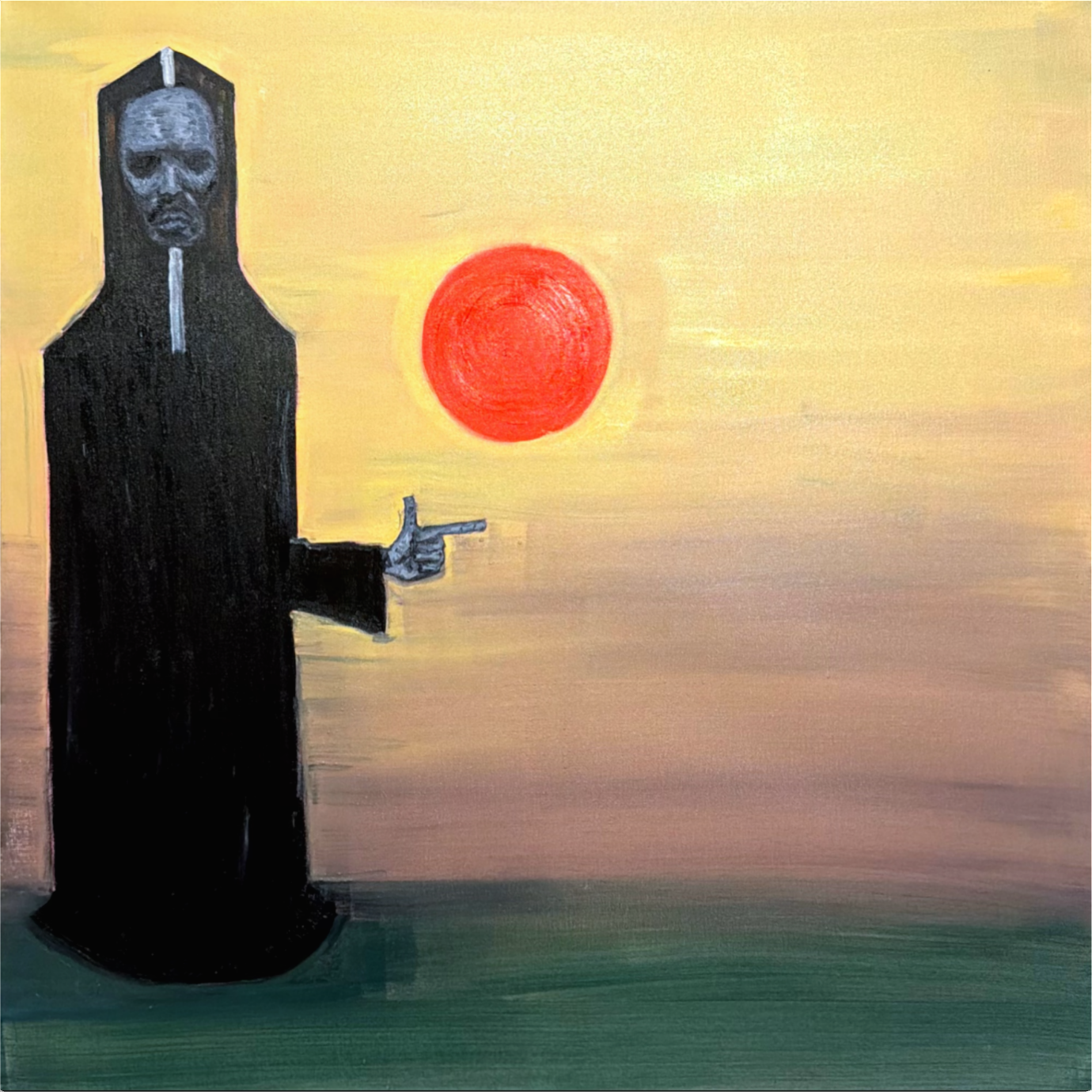 One Way Out Of This Life
2026
Oil on Canvas
36" x 36"