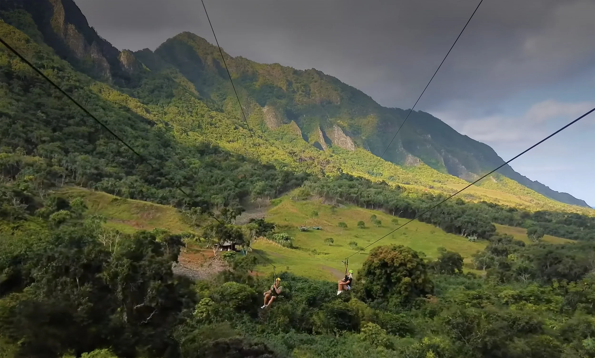 Zipline Tour at Kualoa Ranch
