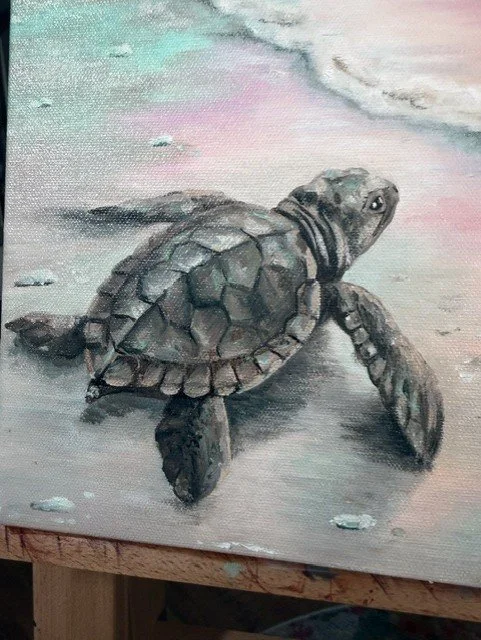 Sea Turtle - detail