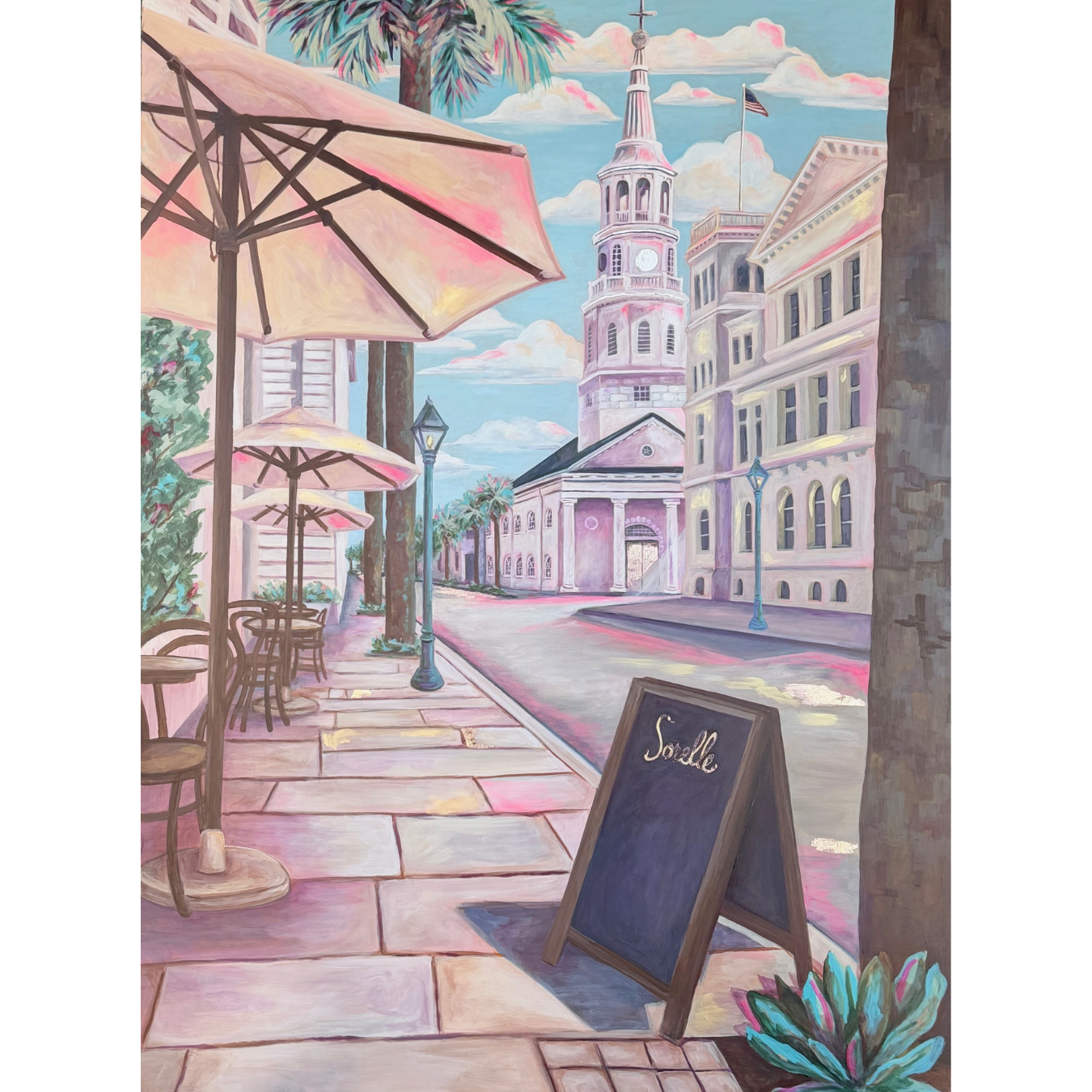 Sweeter Side of Broad - 8x6in Giclee' Reproduction