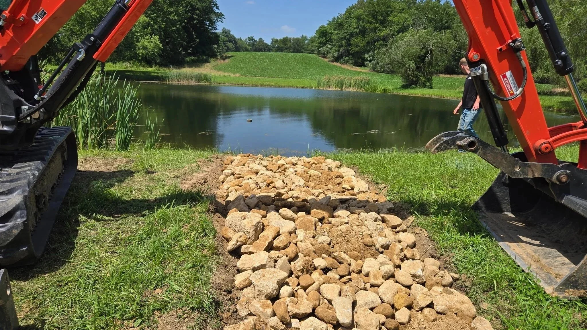 ponddrainage