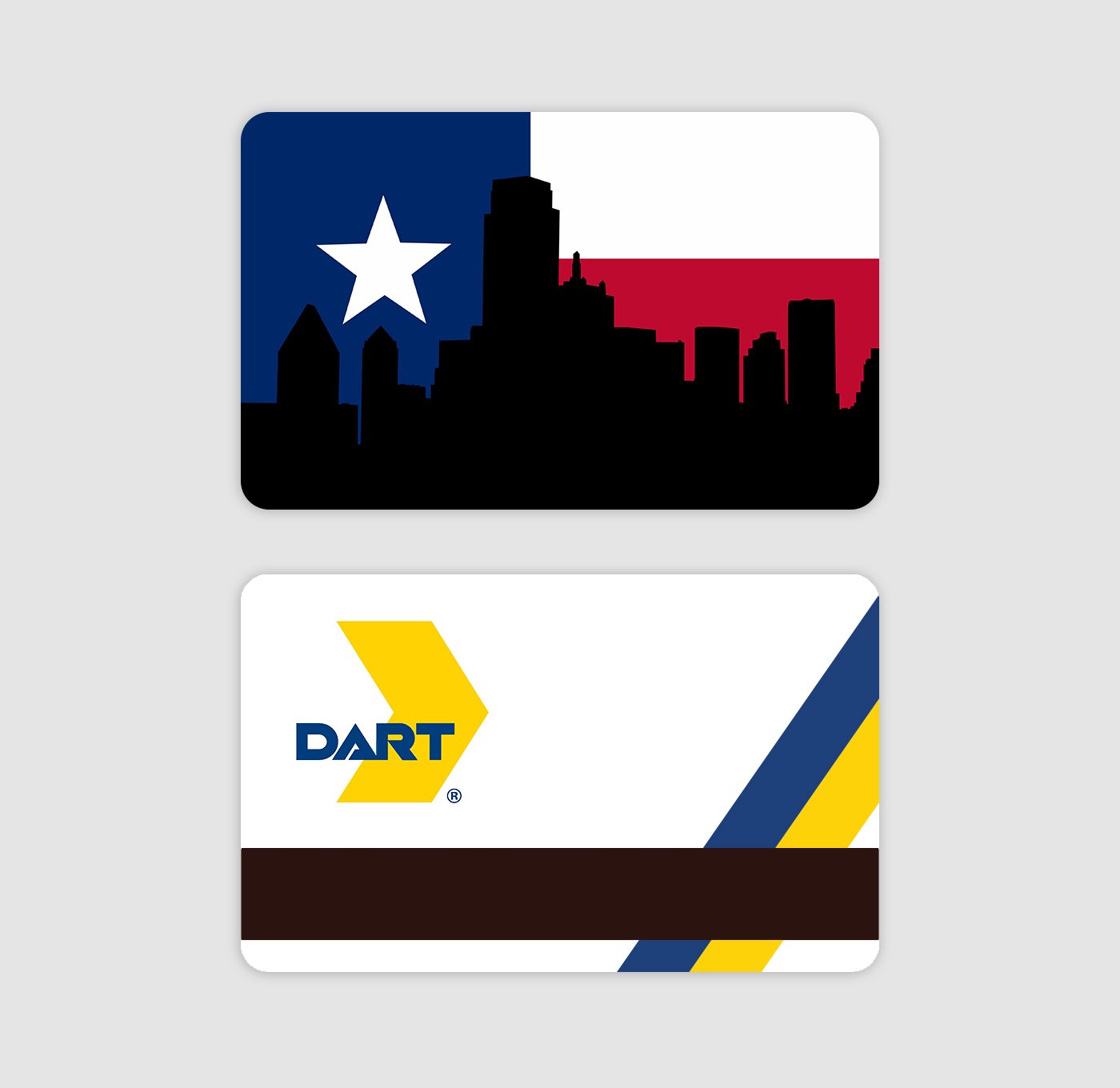 DART transit card by Callie Lee Design