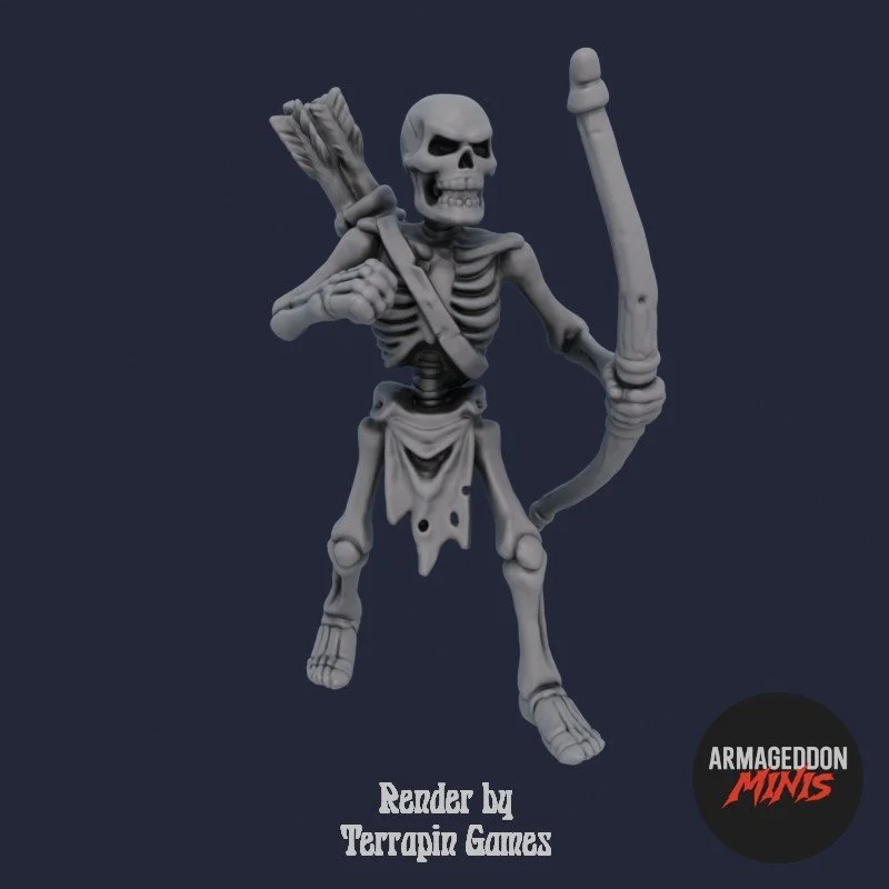 Necromancer's Warband - Skeleton Bowman 2