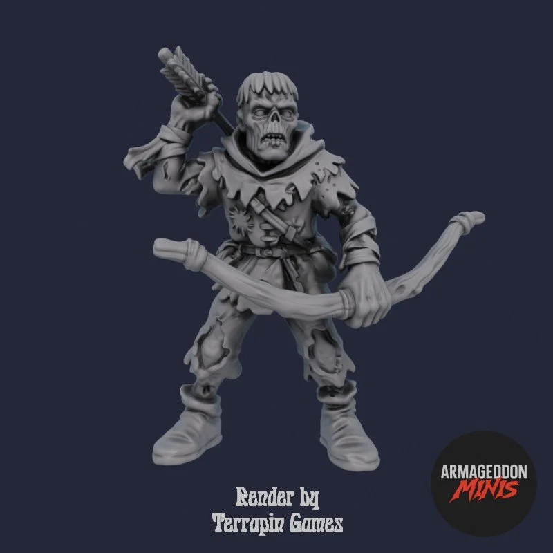 Necromancer's Warband - Zombie Bowman 2