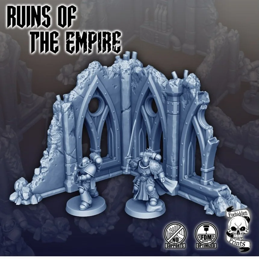 Ruins of the Empire – Corner Wall 1
