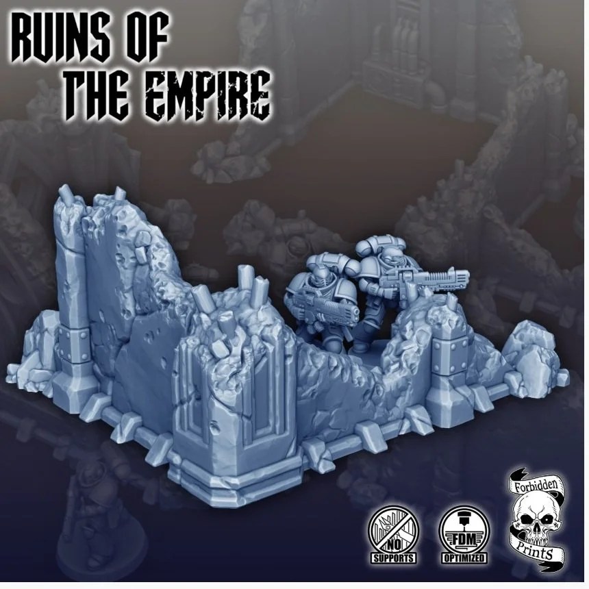 Ruins of the Empire – Corner Wall 4