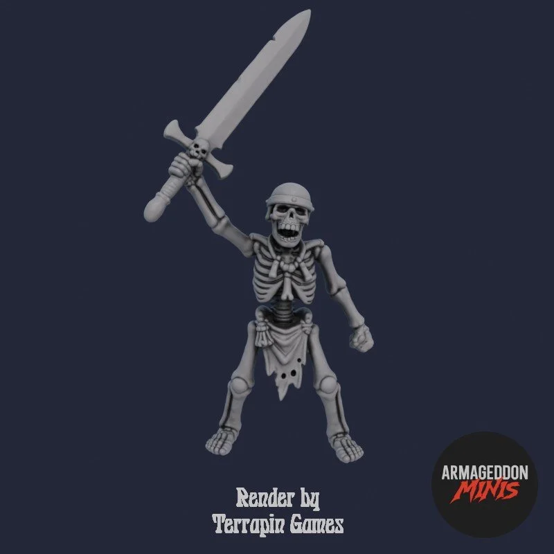 Necromancer's Warband - Skeleton Captain