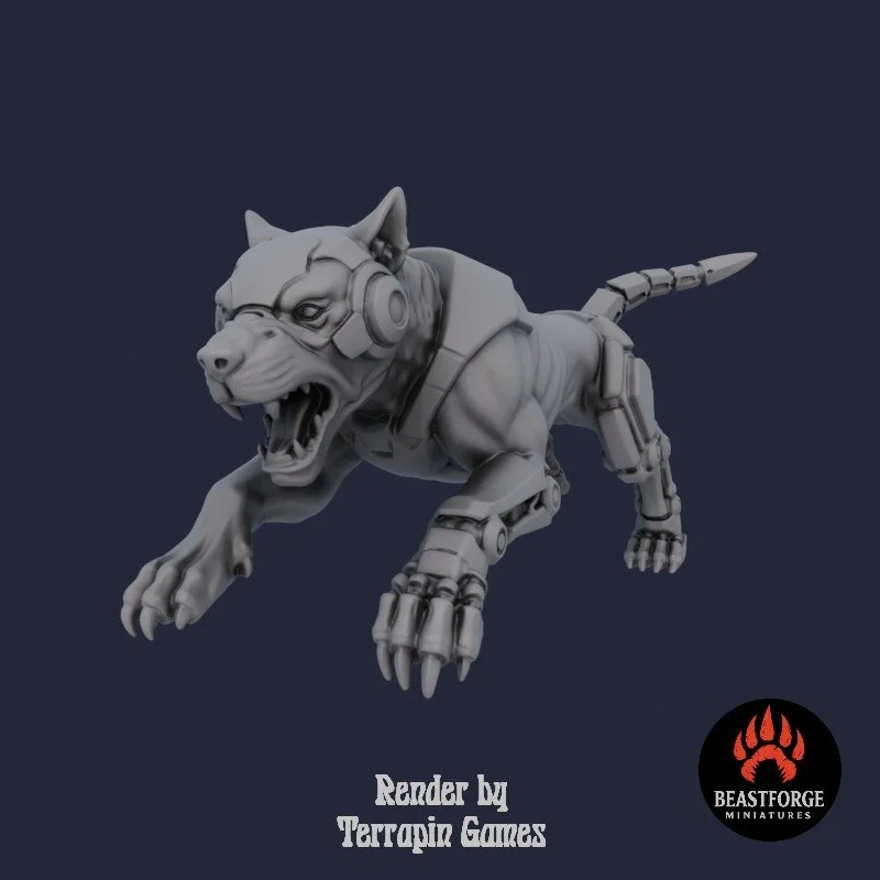 Mystic Companions - Cyber Mastiff 2
