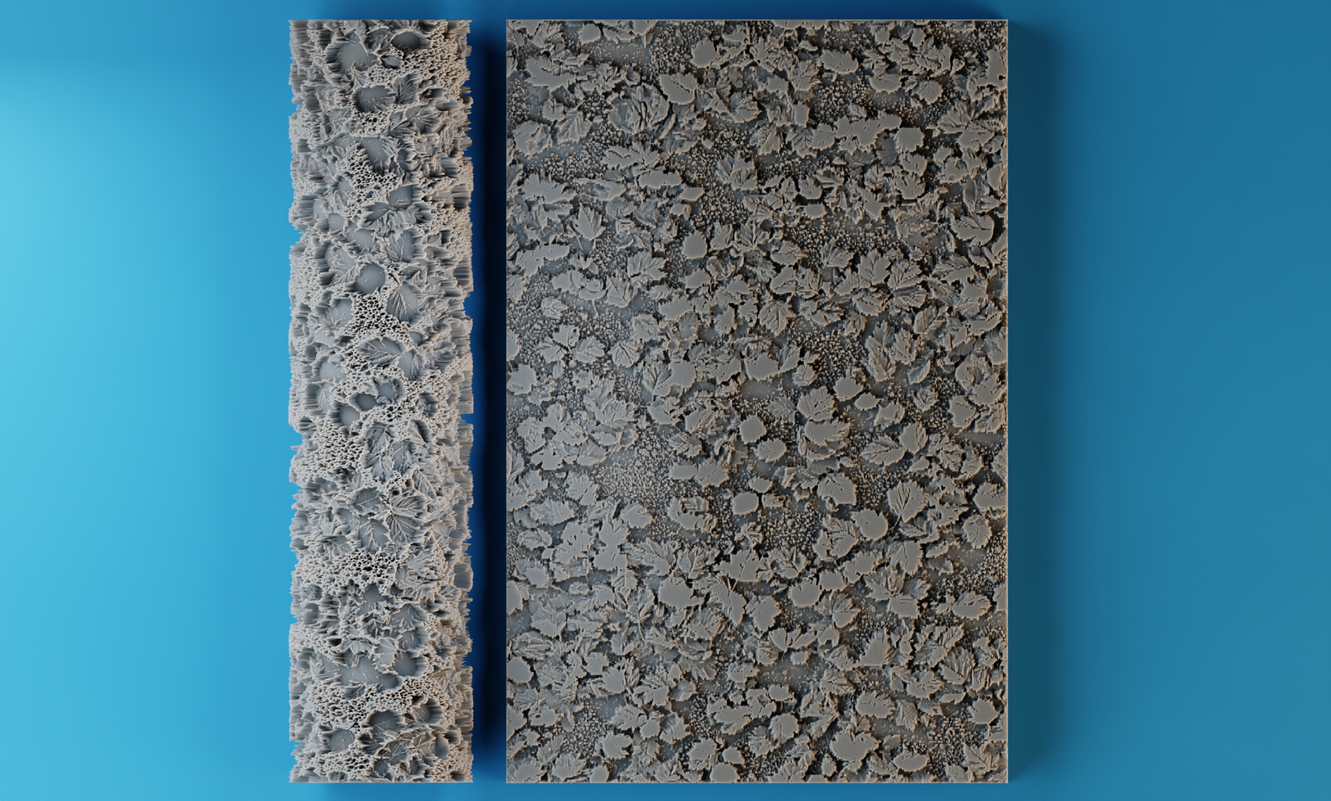 Print Legends Texture Roller – Leaf 9