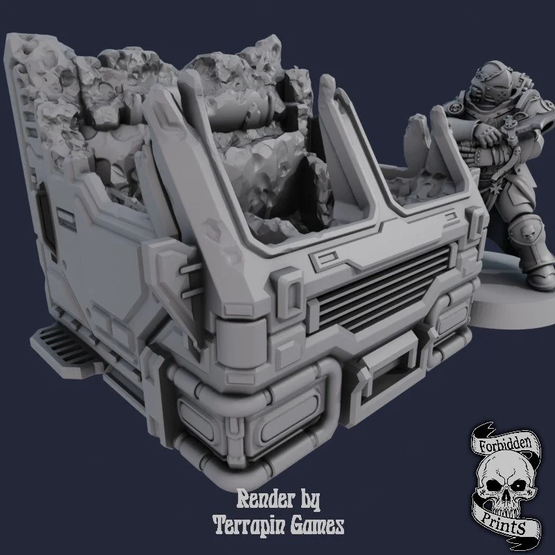 District 0012 Destroyed Vehicle Cab A2