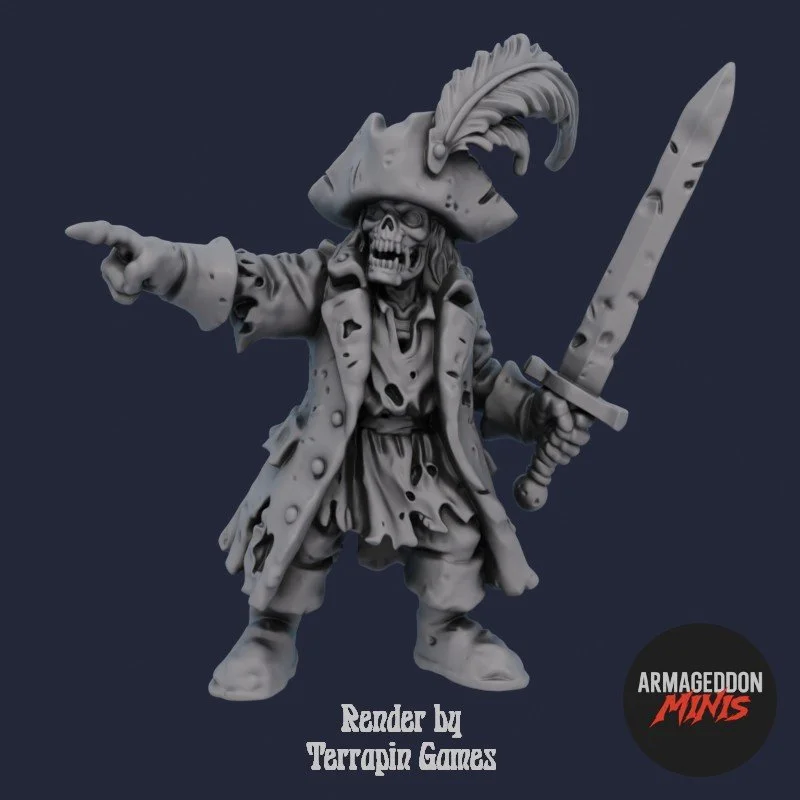 Necromancer's Warband - Zombie Commander