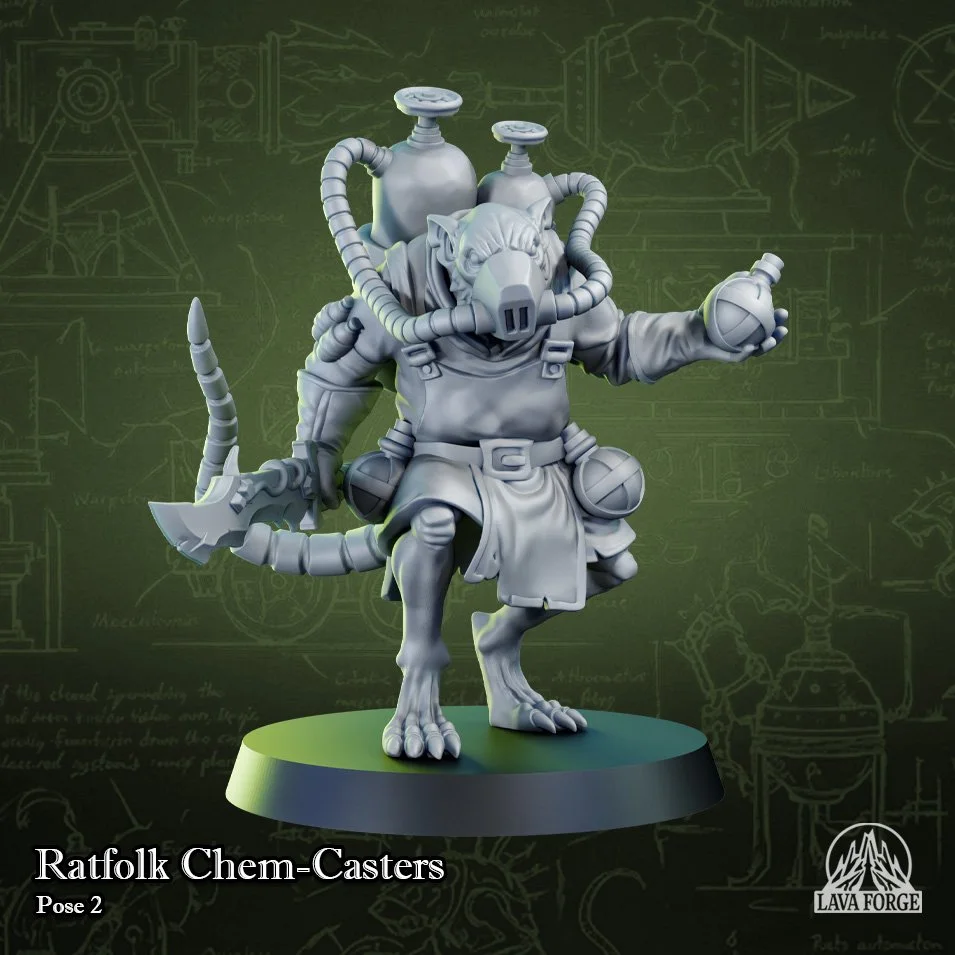 Rottenbrood Ratfolk - Chem Caster 2