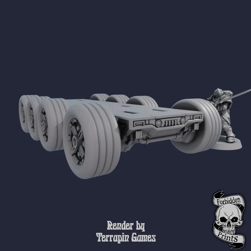 District 0012 Vehicle Base A2 with Wheels and Clips