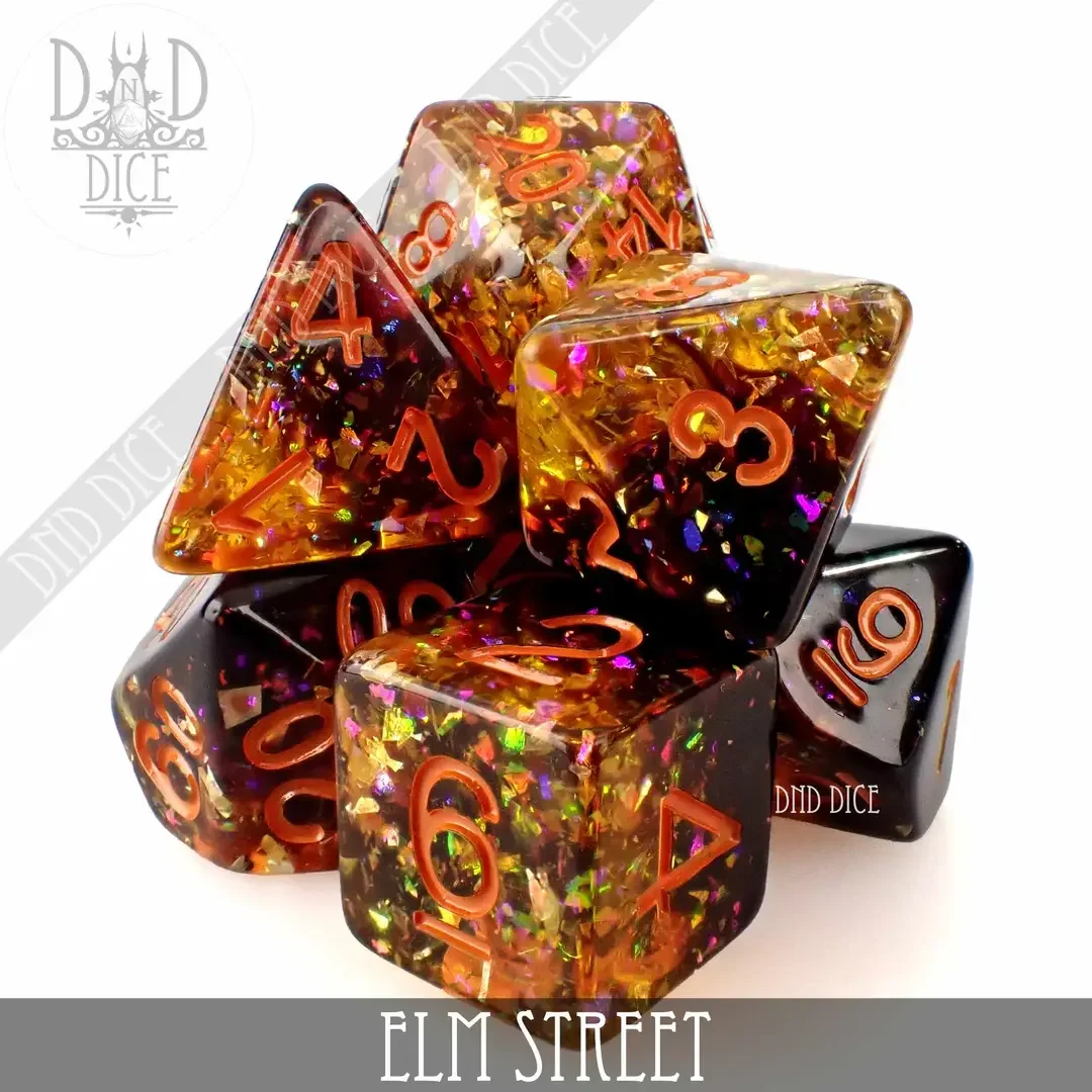 Elm Street Dice – Set of 7