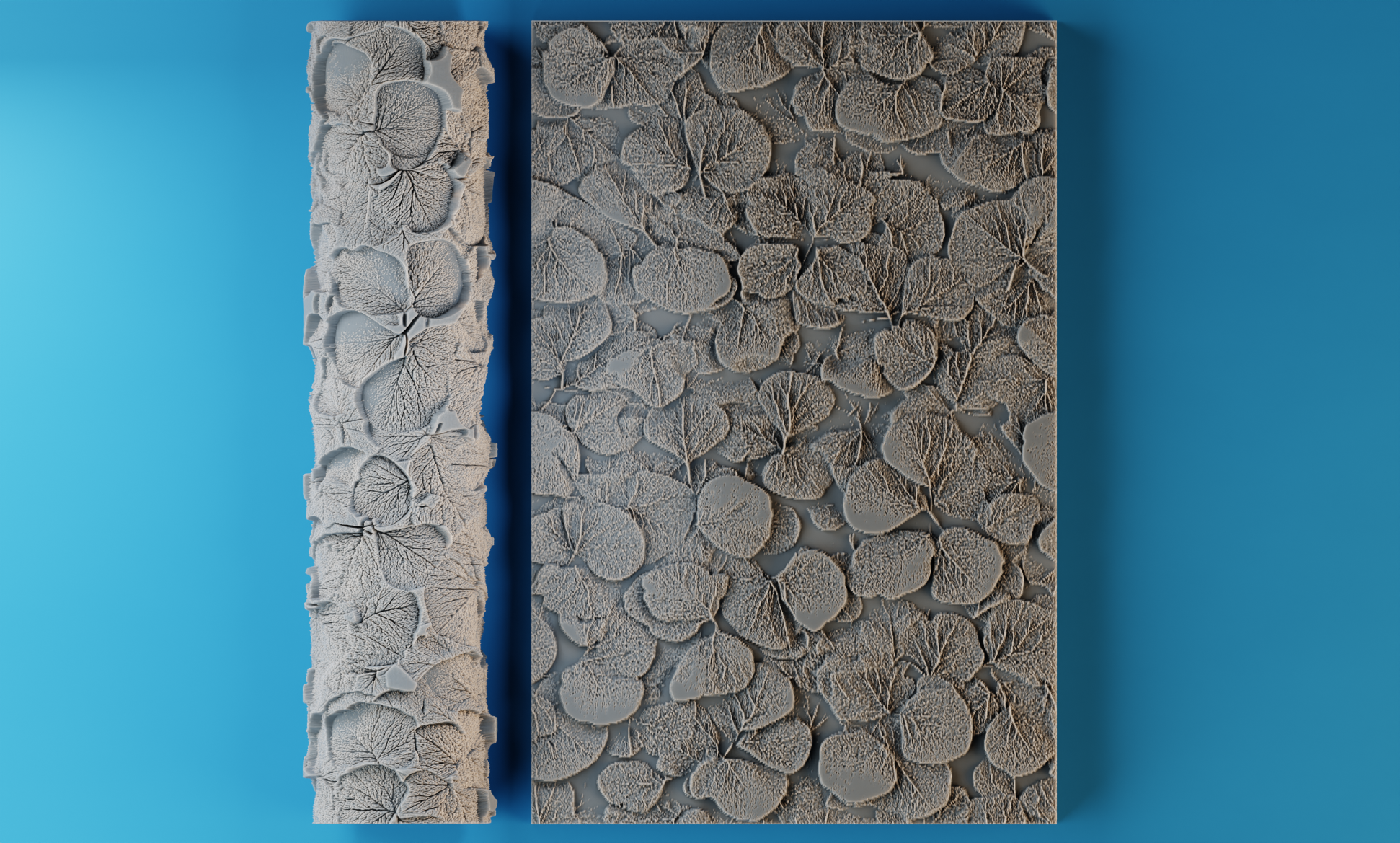 Print Legends Texture Roller – Leaf 1