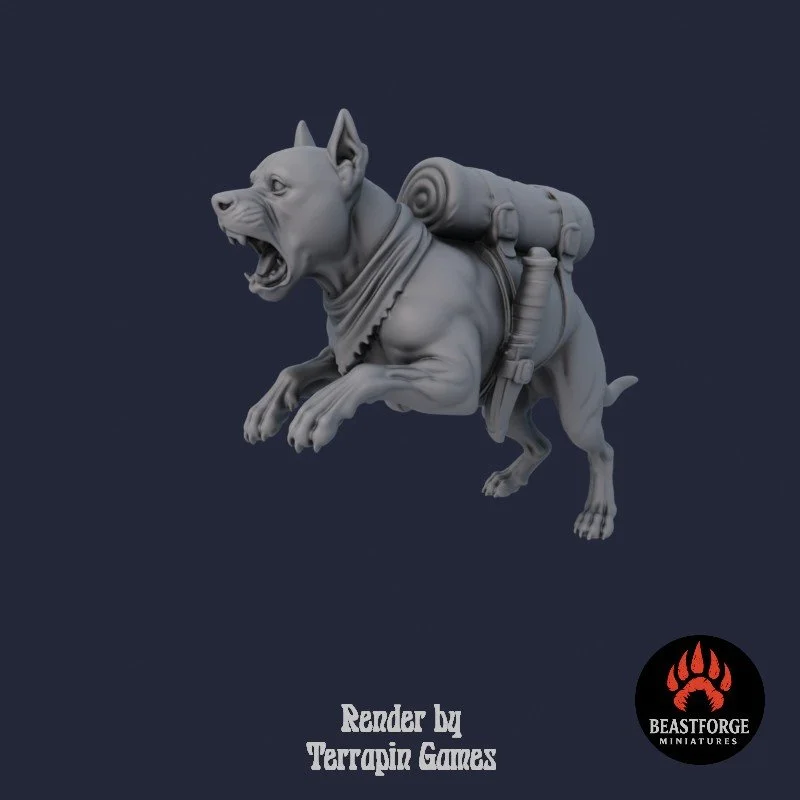 Mystic Companions - War Hound 2