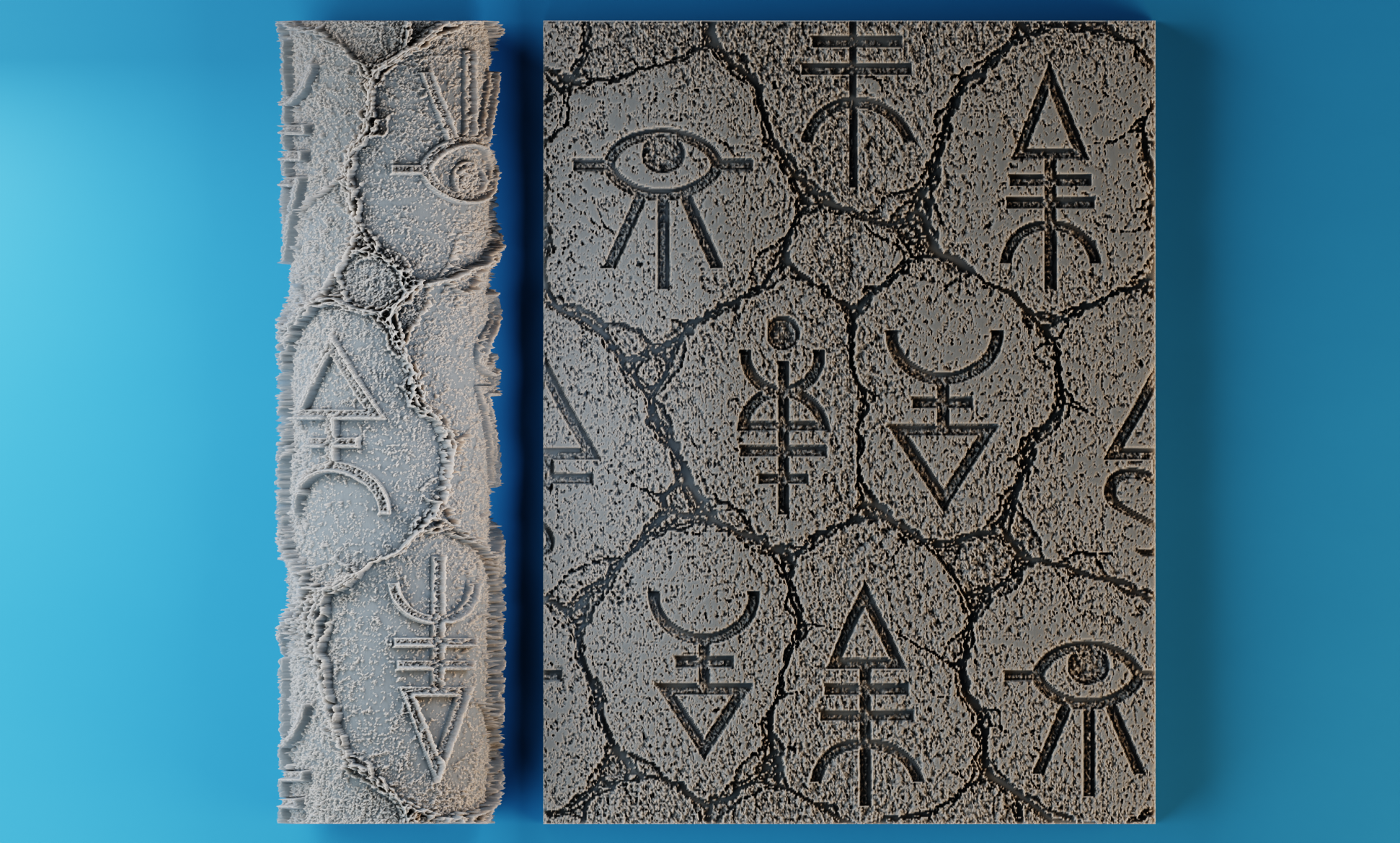 Print Legends Texture Roller – Symbol 12