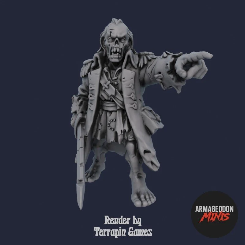 Necromancer's Warband - Zombie Captain