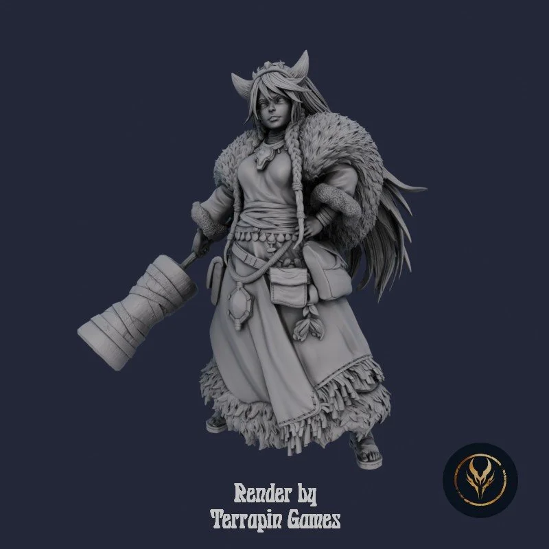 Valkyrie Legend I - Gudrun Emberwolf