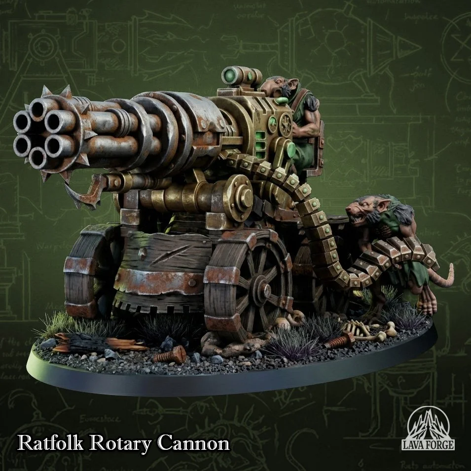 Rottenbrood - Ratfolk Rotary Cannon
