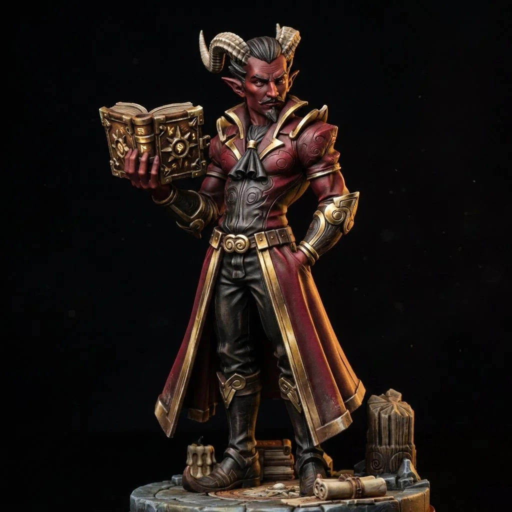 CoA - Cassiel, Keeper of the Cursed Tome