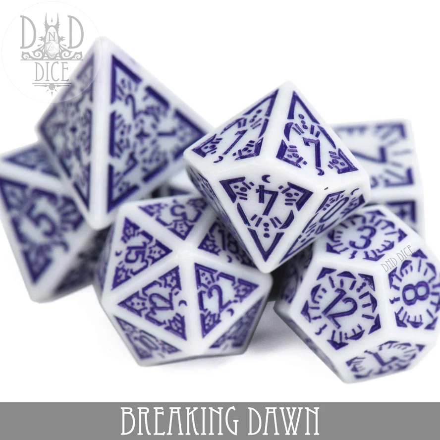 Breaking Dawn Dice – Set of 7