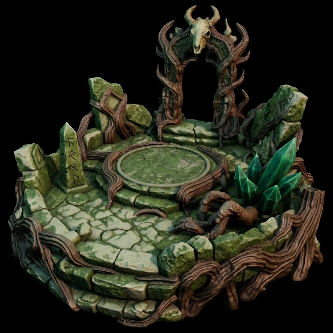 Universal Dioramas - Crystal Wilds