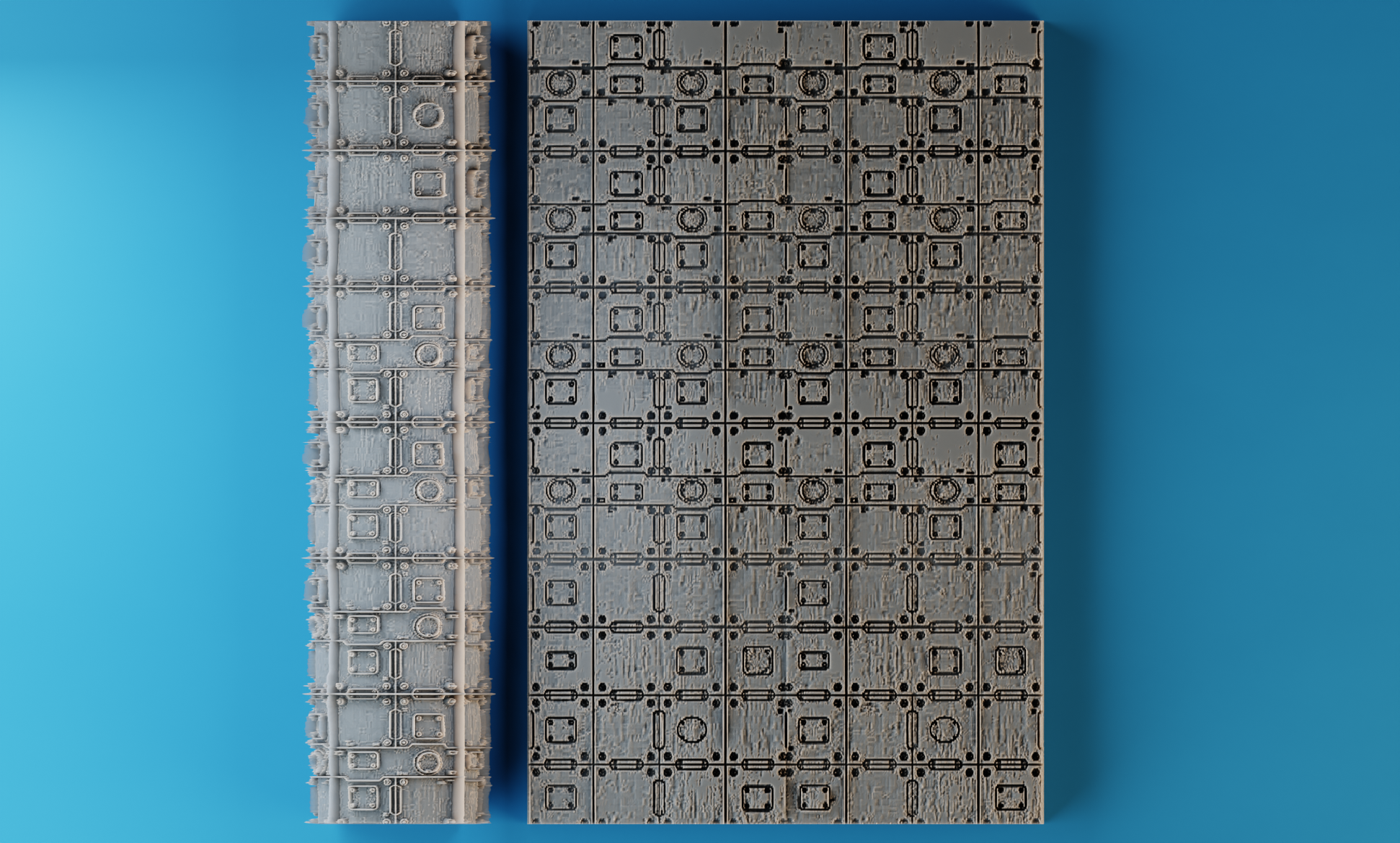 Print Legends Texture Roller – Sci Fi 9