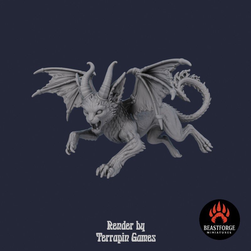 Mystic Companions - Infernal Cat 2