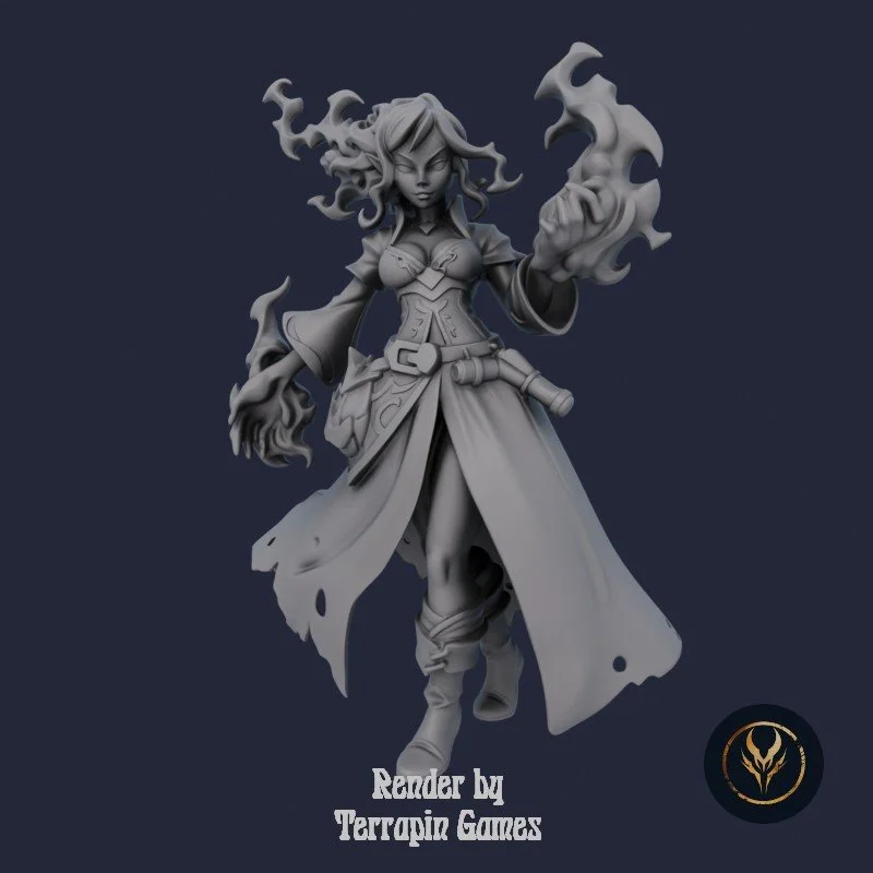 Valkyrie Legend III - Fire Mage