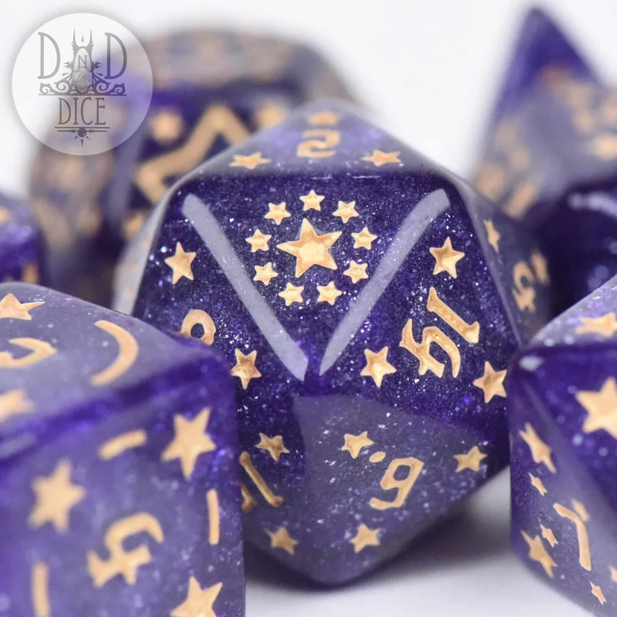 Twinkle Little Star Dice – Set of 7