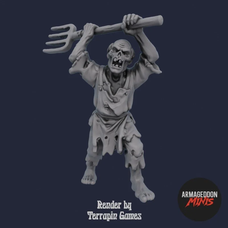 Necromancer's Warband - Zombie Worker 3