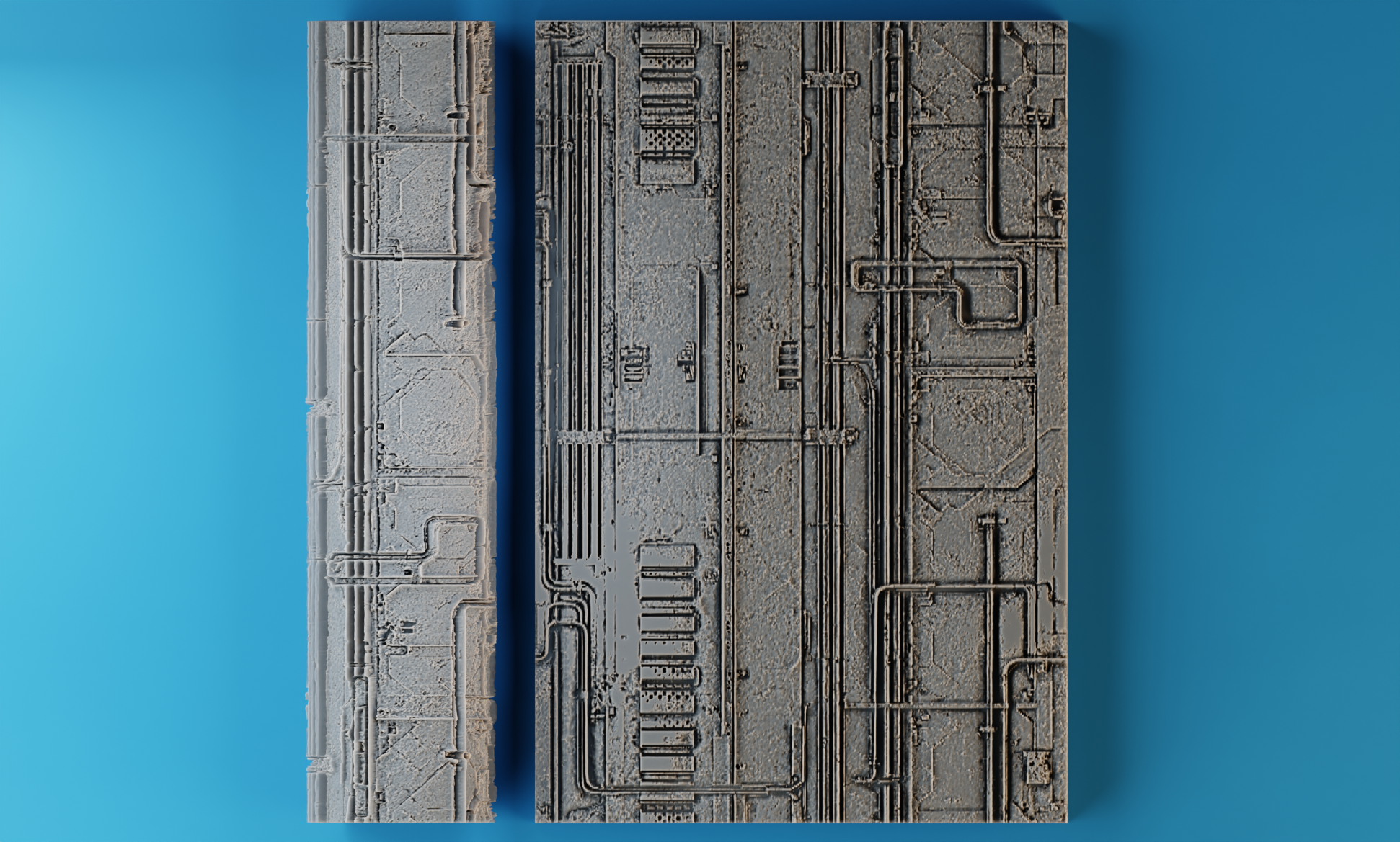 Print Legends Texture Roller – Sci Fi 4
