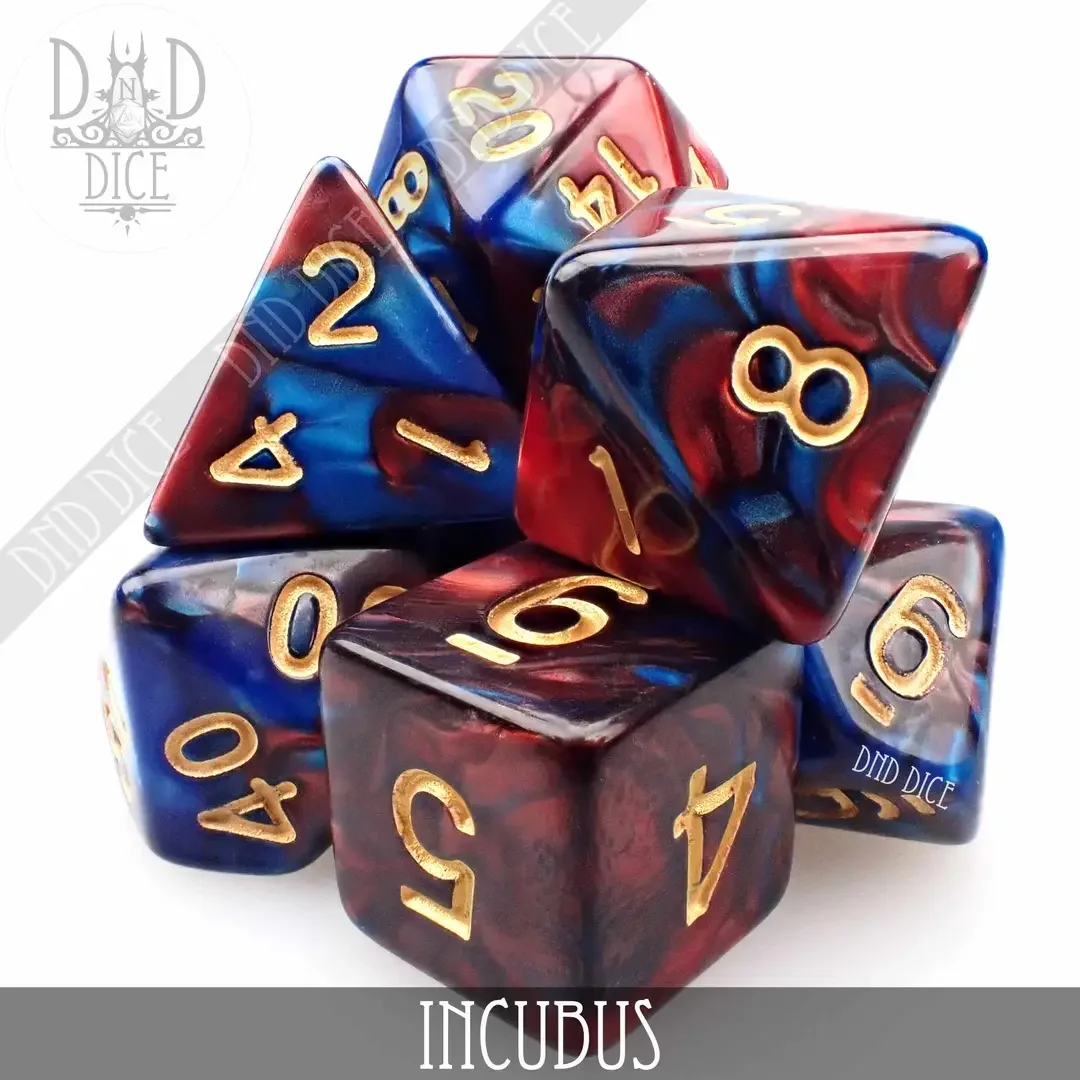 Incubus Dice – Set of 7