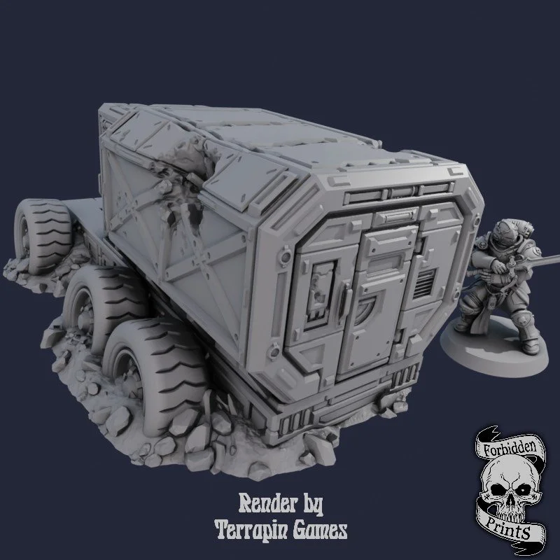 District 0012 Destroyed Vehicle Base A1 with Clips