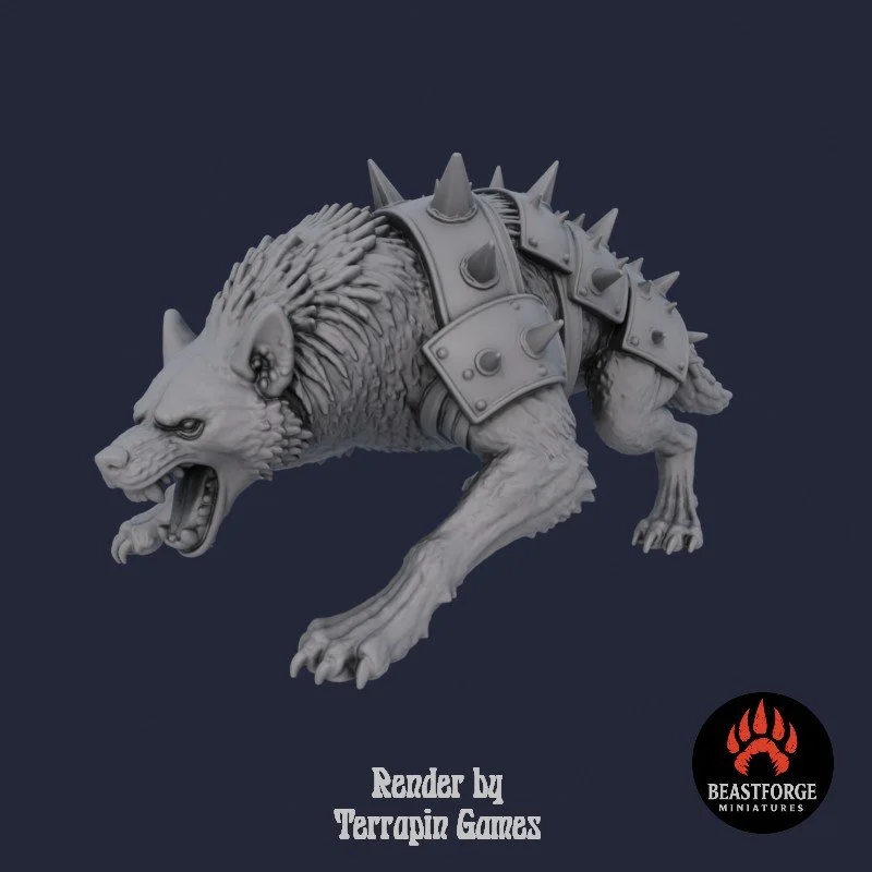 Mystic Companions - Battle Hyena 1